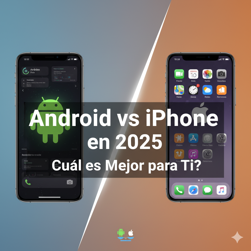 Android vs iPhone en 2025: ¿Cuál es Mejor para Ti?