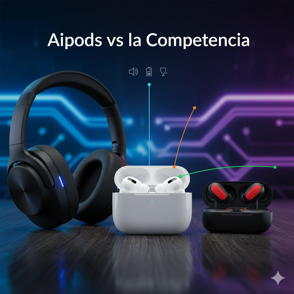 AirPods vs la Competencia: Mejor Calidad-Precio en Auriculares Inalámbricos 2025